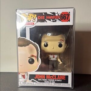 Funko Pop Die Hard John McClane Figure - Black and White